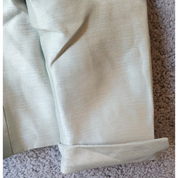 Le Suit Essentials Womens 2 Piece Jacket/Skirt Suit Set Polyester Blend Green 6P - Picture 5 of 16